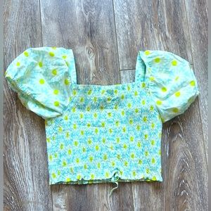 Zara Bright Floral Top Size 11/12